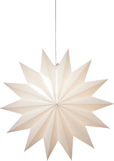 Star Trading   Stjerne Vanlig 60cm   Hvit
