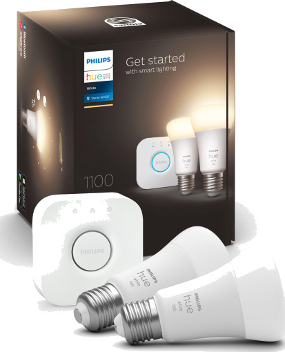 Philips Hue W Lyskilde 9.5W A60 E27 2pk Inkl Bridge - 60560