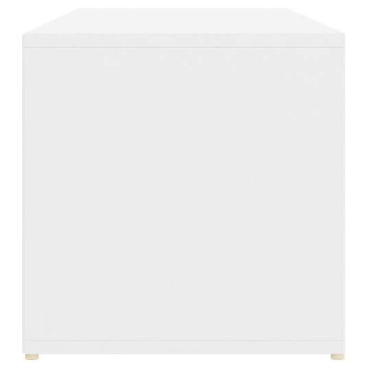 vidaXL Skobenk hvit 105x35x35 cm sponplate vidaXL Skobenk hvit 105x35x35 cm sponplate
