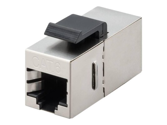 Microconnect Modulinnlegg Cat 6 Stp Rj-45 Svart Sølv Microconnect Modulinnlegg Cat 6 Stp Rj-45 Svart Sølv