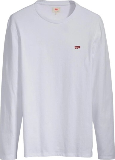 Levi"s® Ls Original Hm Tee Ls Cotton + - White - S Levi"s® Ls Original Hm Tee Ls Cotton + - White - S