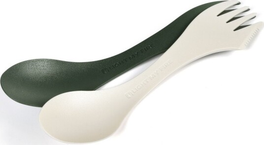 Light My Fire Spork Original Bio 2 pack  Sagegreen/cream One size