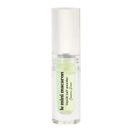 Le Mini Macaron Liquid Nail Powder Cosmic Green 2ml