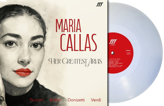 Maria Callas: The Greatest Hits clear Vinyl