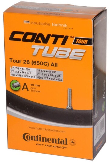 Continental Innerrør Continental Tour 26" Autoventil 40 Mm 37/47-559/597 Universal Continental Innerrør Continental Tour 26" Autoventil 40 Mm 37/47-559/597 Universal