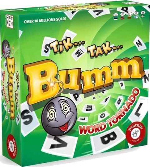 Northix Tik Tak Bomb Board Game Moro for familien 2-4 spillere 750595