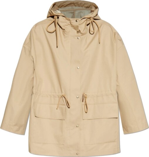 Moncler Dame Frakker Beige S,