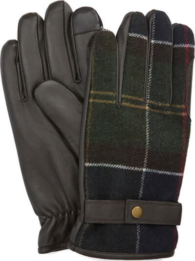 Barbour Man Newbrough Tartan Gloves Classic Classic M