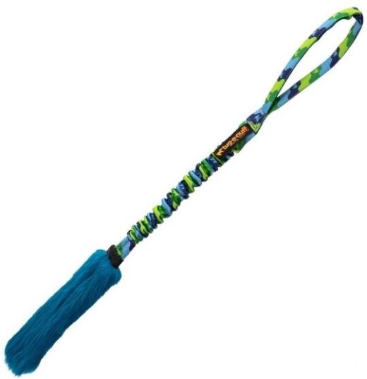 Tug-E-Nuff Bright Fauxtastic Draleke Med Expander (Grønn)