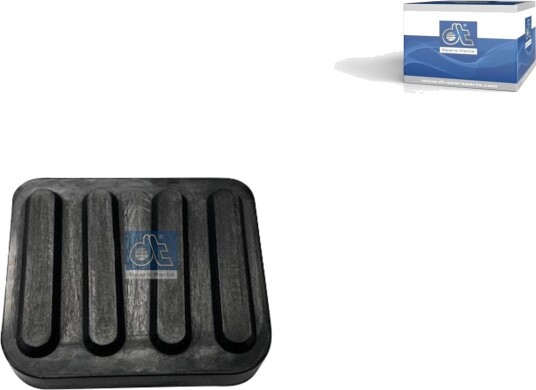 Pedalbelegg clutchpedal DT Spare Parts 7.15501