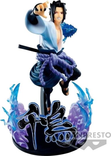 Banpresto Naruto Shippuden Vibration Stars Sasuke Uchiha Special Figur 20 cm