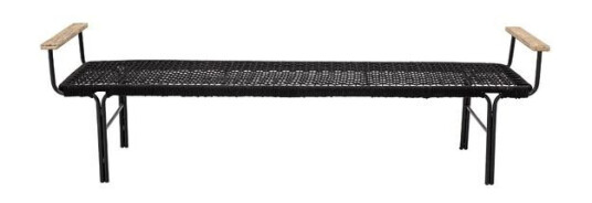 Bloomingville Mundo Benk, Sort, Metall Unoliving 1636953-01-0 1636972-01-0