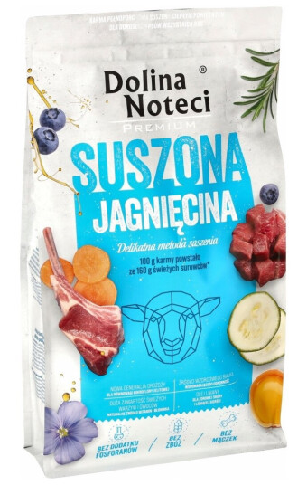 Dolina Noteci Premium Lam Tørret Hundefoder 9 Kg Dolina Noteci Premium Lam Tørret Hundefoder 9 Kg