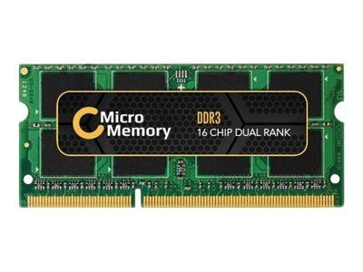 CoreParts DDR3 - modul - 8 GB - SO DIMM 204-pin - 1333 MHz / PC3-10600 - ikke-bufret