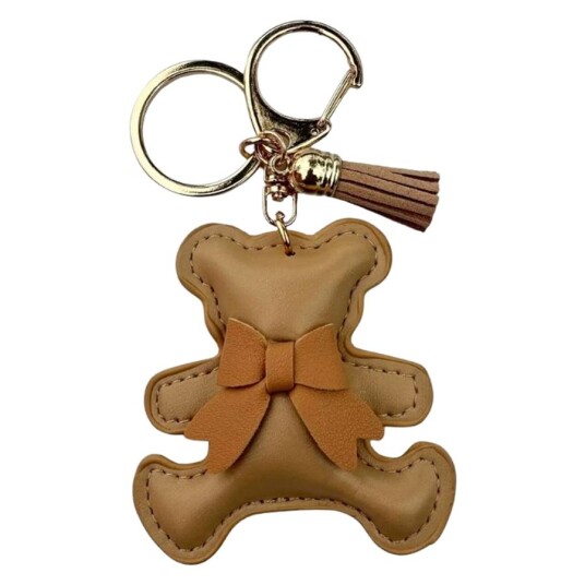 Sticky Bestie Teddy Bag Charm Brown