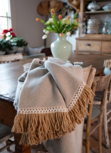 Frati Home Bambuspledd nicciola hazelnut 160x200