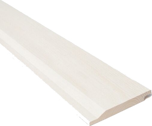 Bergene Holm Kledning profilert grunnet gran 19x148 mm dobbelfals 28° klasse 1 hvit Bergene Holm Kledning profilert grunnet gran 19x148 mm dobbelfals 28° klasse 1 hvit