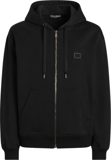 Dolce & Gabbana Herre Gensere & Hettegensere Svart 2XL,