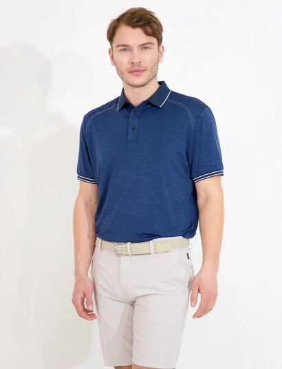 Abacus Mens Spey Drycool Polo Navy XXL Abacus Mens Spey Drycool Polo Navy XXL