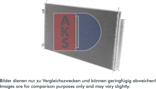 Kondensator, klimaanlegg AKS DASIS 212117N