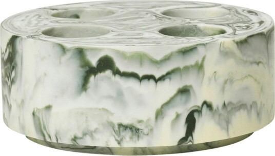 Ferm Living Mist Tannbørsteholder Off white / Emerald