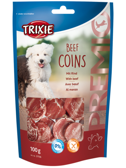 Trixie Premio Beef Coins 100G