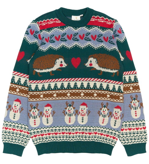 The New Multi Colour Holiday Jacquard Pullover 3 4 år
