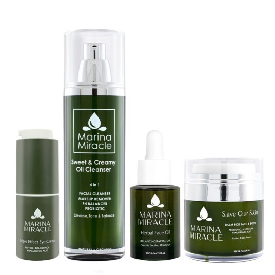 Marina Miracle Stor hudpleiepakke For normal / sensitiv / eksem hud S.ave O.ur S.kin 50ml / Ingen Marina Miracle Stor hudpleiepakke For normal / sensitiv / eksem hud S.ave O.ur S.kin 50ml / Ingen
