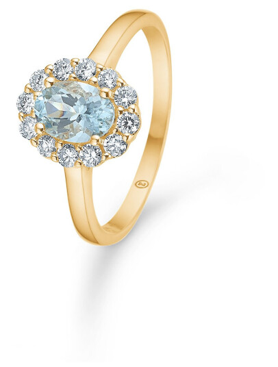 Mads Z Portofino Ring 14 kt. 0,35 ct. 1546148-56 (ring) - Dame - Gold Mads Z Portofino Ring 14 kt. 0,35 ct. 1546148-56 (ring) - Dame - Gold