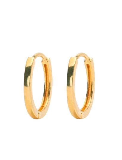 IX STUDIOS Ix Billy Hoops |Guld |One Size IX STUDIOS Ix Billy Hoops |Guld |One Size
