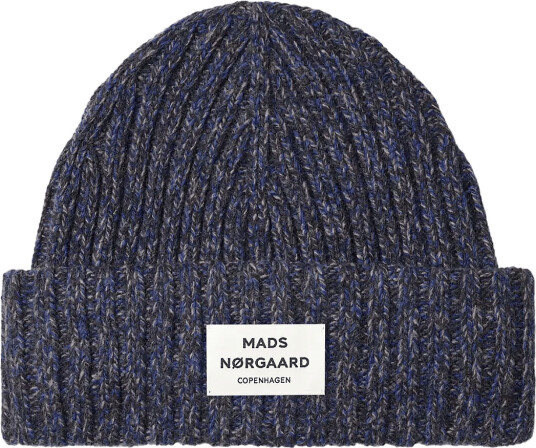 Mads Nørgaard Charlotte Frida Beanie - Navy - ONE SIZE