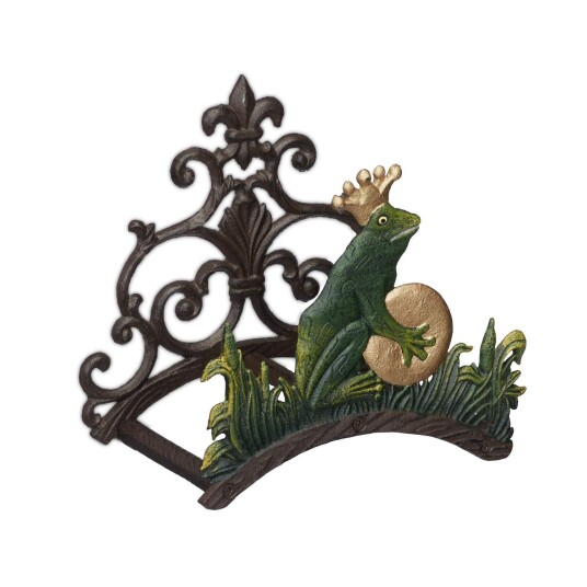Støpejern Frog Prince slangeholder – antikk stil Støpejern Frog Prince slangeholder – antikk stil