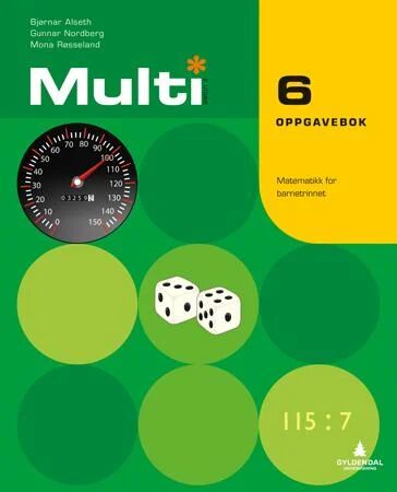 Multi 6, 2. Utgåve Av Bjørnar Alseth, Gunnar Nordberg, Mona Røsseland