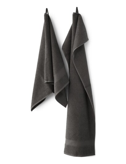 compliments Slow Towel 50X100 Cm   Grey   50X100CM