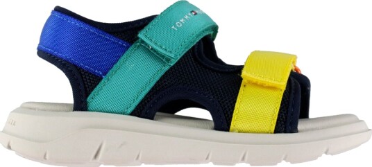 Tommy Hilfiger Sandaler Oppdrag Navy m. Flerfarget Tommy Hilfiger 25 Sandals
