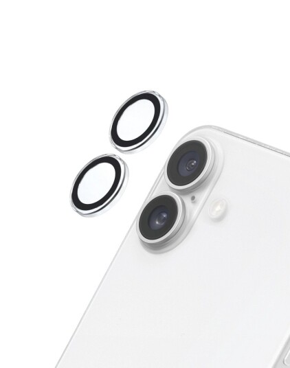 Laut Prime GLS Kameraring beskyttelse for iPhone 16e   Transparent