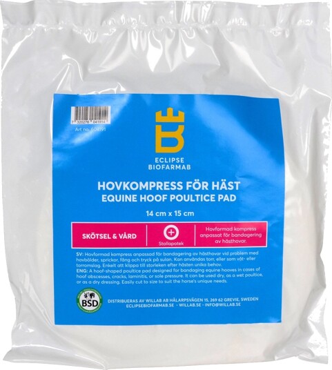 Eclipse Biofarmab Hovkompress   3 pakning