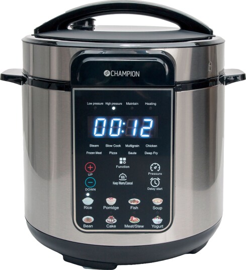 Champion Multikoker/trykkoker keramisk 16 i 1 6 liter