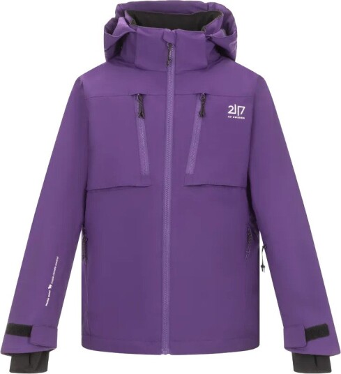 2117 of Sweden Junior"s Padded Ski Jacket Lillpite Purple Ash, 152