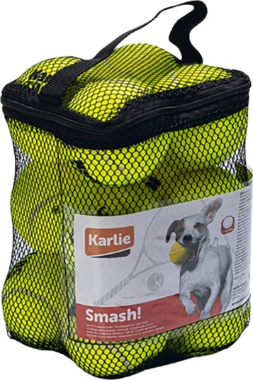 Karlie Tennisballsett 12 Stk Ø 6 cm
