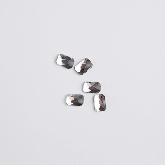 Brillbird Norge Rhinestone 10stk   Emerald 8x6mm