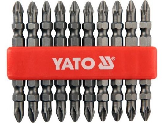 Yato Yt-0481, 10 Stykker, Philips, Ph 2, Stål, 65 Mm Yato Yt-0481, 10 Stykker, Philips, Ph 2, Stål, 65 Mm