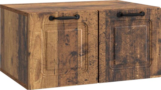 Vegghengt TV skap Gammelt tre 59,5 x 41 x 30 cm Konstruert tre Vegghengt TV skap Gammelt tre 59,5 x 41 x 30 cm Konstruert tre