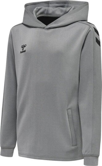 Hummel Hettegenser Core XK Poly Grå/Svart Barn størrelse 176 cm