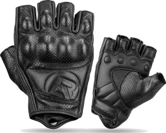 Rockbros Motorsykkelhansker 16220006002 Skinn Svart M