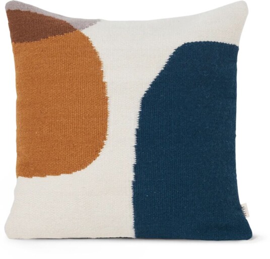 ferm LIVING Kelim putetrekk 50x50 cm Bone white