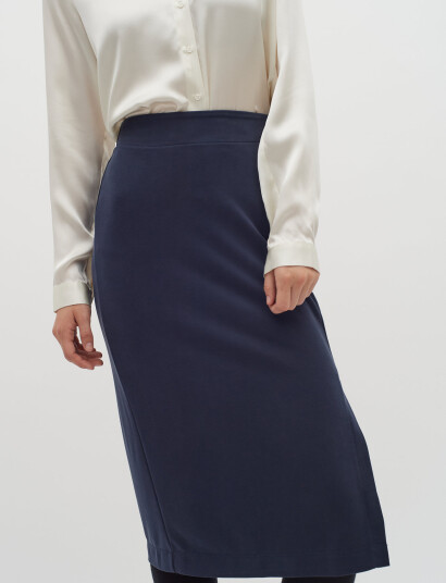 InWear Aronoiw Long Skirt Navy XS InWear Aronoiw Long Skirt Navy XS
