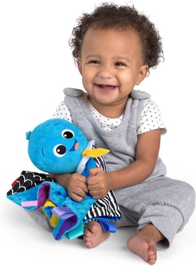 Baby Einstein Opus's Look Sea Listen blekksprut sanseleke myk koseklut med musikk Baby Einstein Opus's Look Sea Listen blekksprut sanseleke myk koseklut med musikk