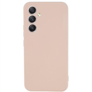 Samsung Galaxy A34 5G Mot Fingeravtrykk Matte TPU-deksel Rosa
