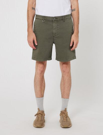 NEUW Hunter Short Navy - Green - 30